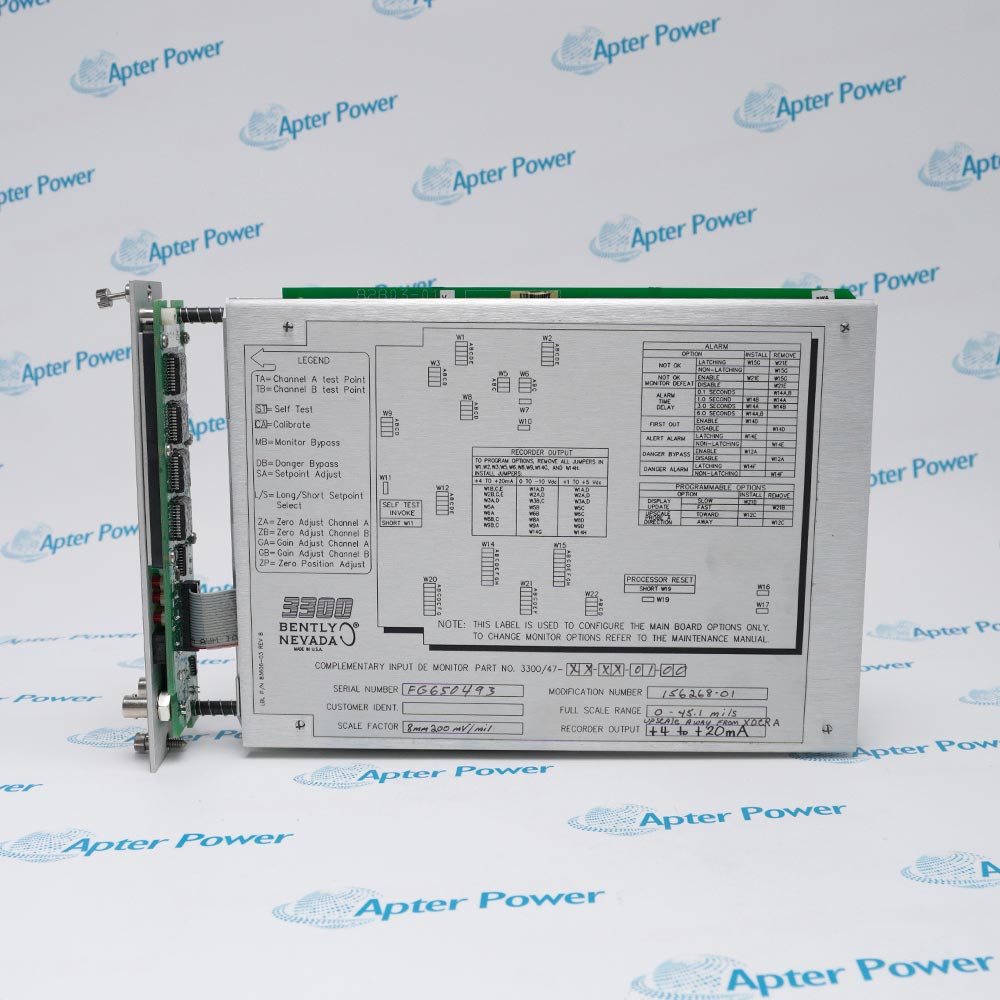 Bently Nevada 3300/47-XX-XX-01-00