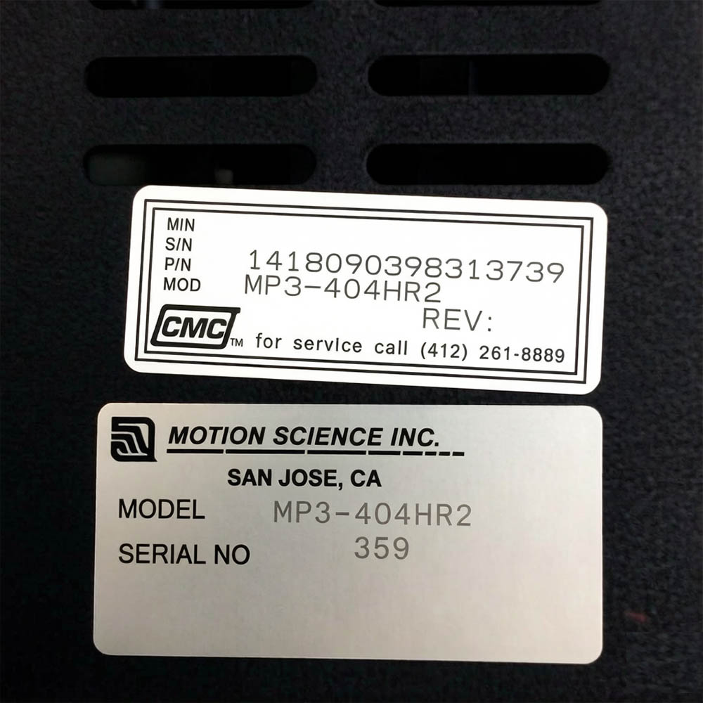 MOTION CONTROL MP3-404HR2