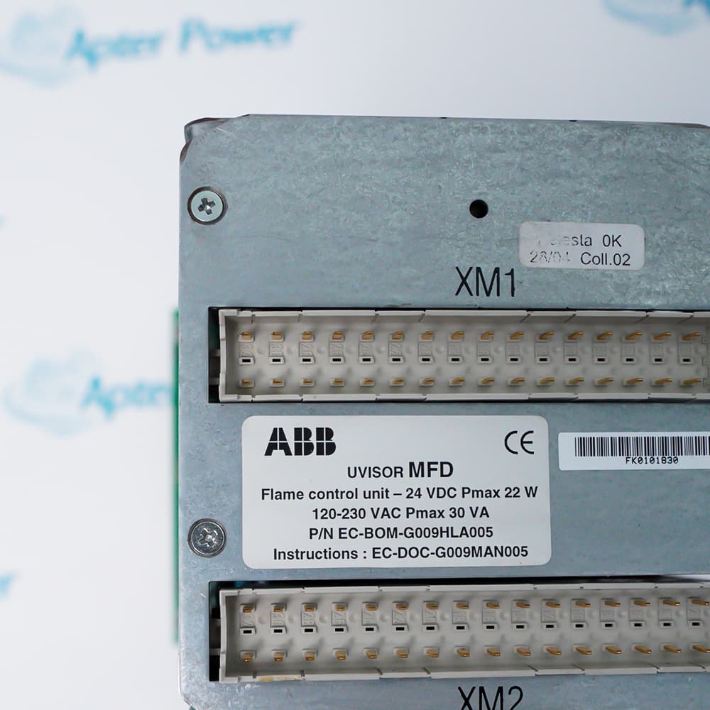 ABB UVISOR-MFD EC-DOC-G009MAN005 EC-BOM-G009HLA005