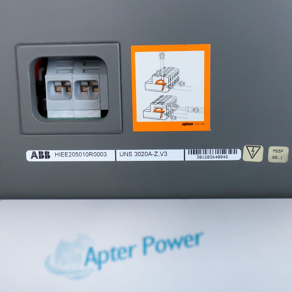 ABB HIEE205010R0003 UNS3020A-Z V3