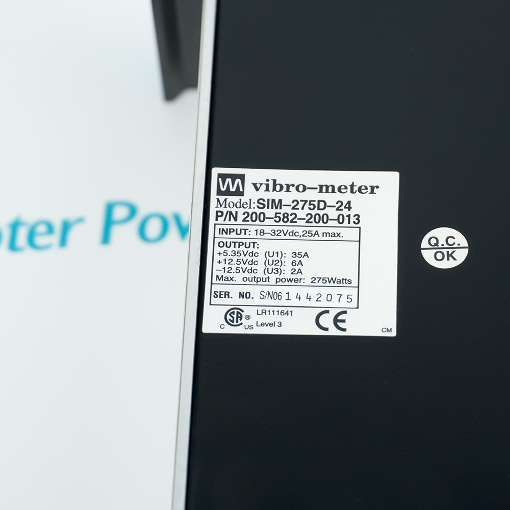 Vibro-Meter VM600 RPS6U SIM-275D-24 200-582-200-013 DC