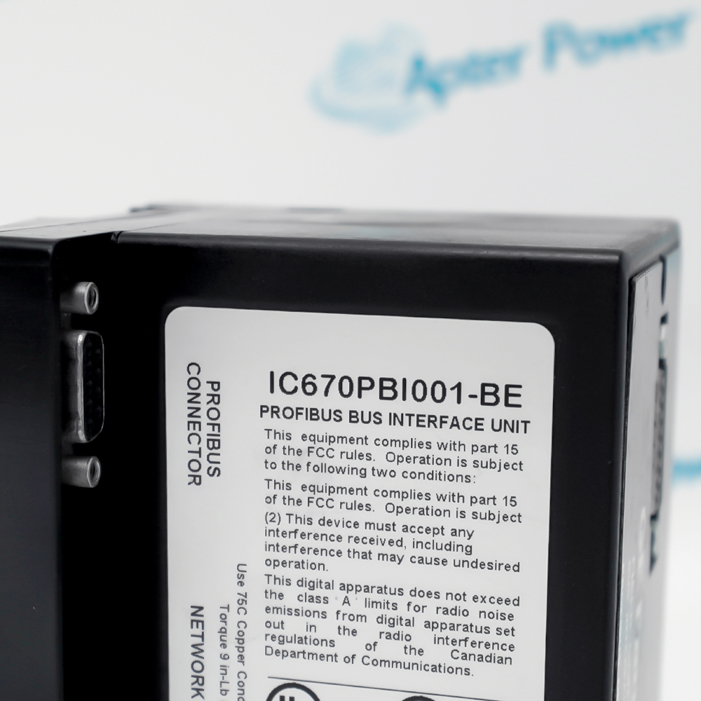 General Electric IC670PBI001
