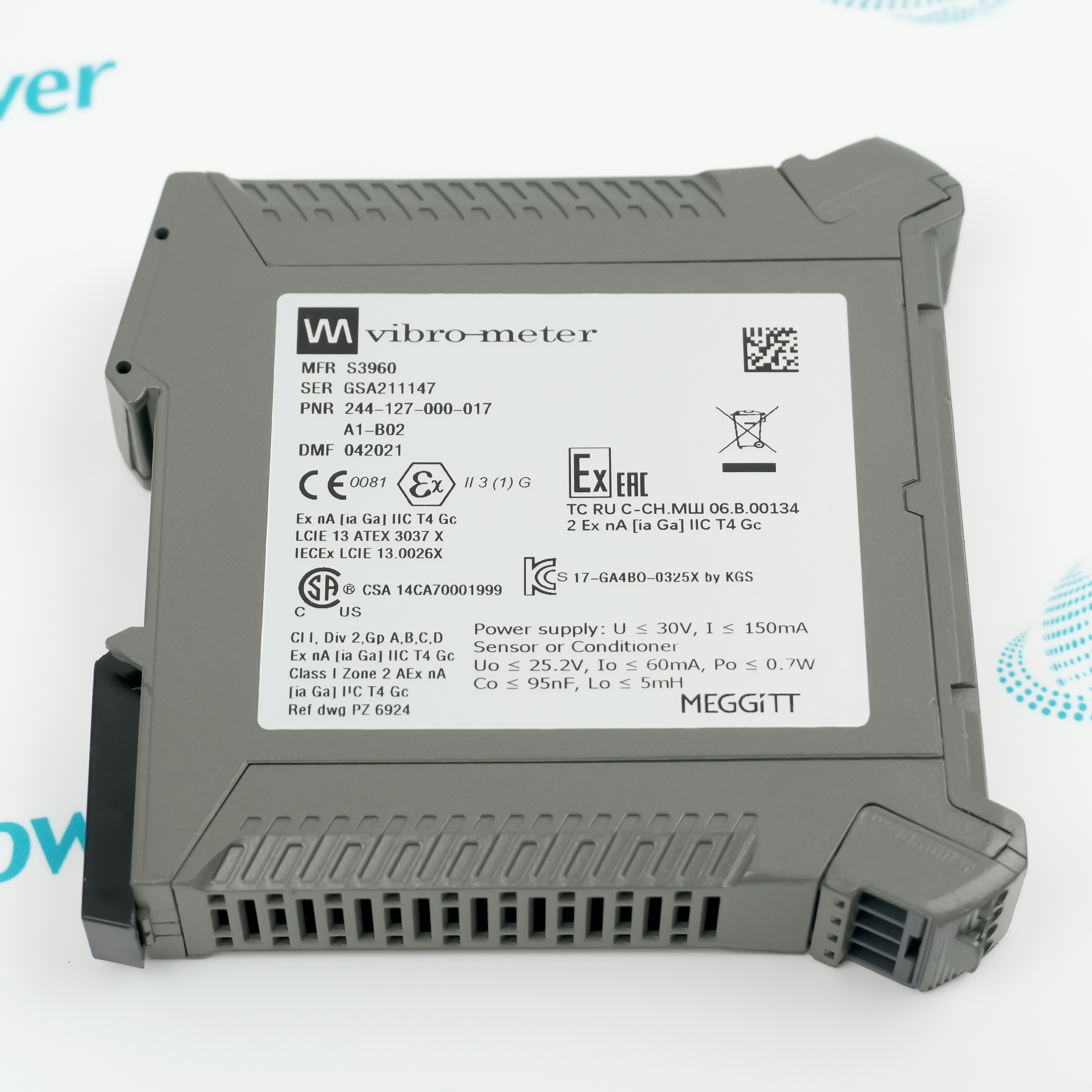 Vibro-Meter GSI127 244-127-000-017 A1-B02