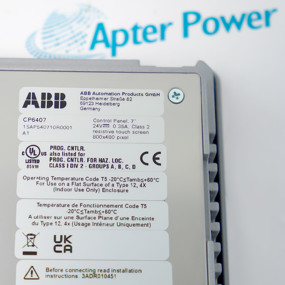ABB 1SAP540710R0001 CP6407