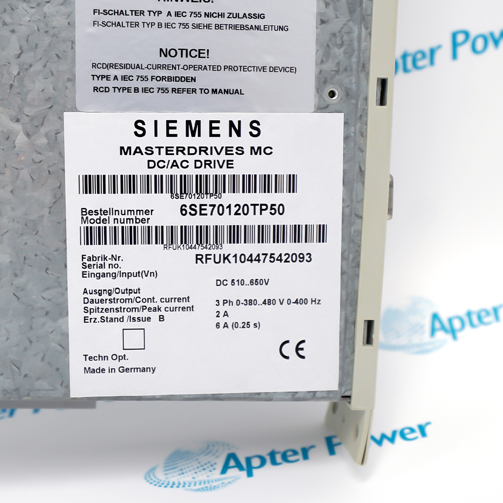 Siemens 6SE7012-0TP50