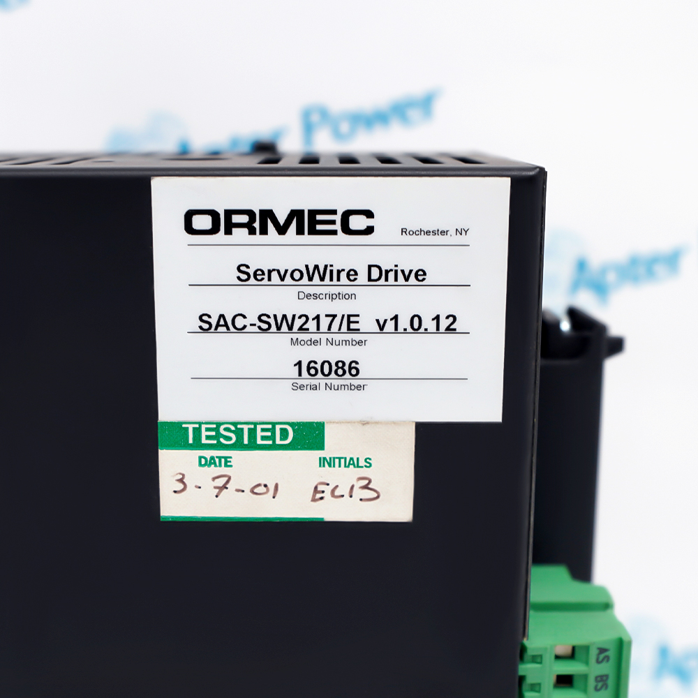 ORMEC SAC-SW217-EP-SAC-SW217-E