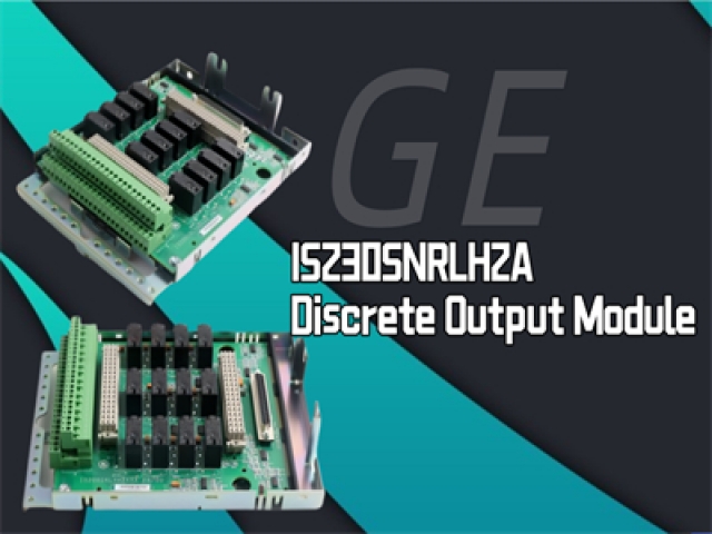 Understanding the IS230SNRLH2A General Electric Discrete Output Module