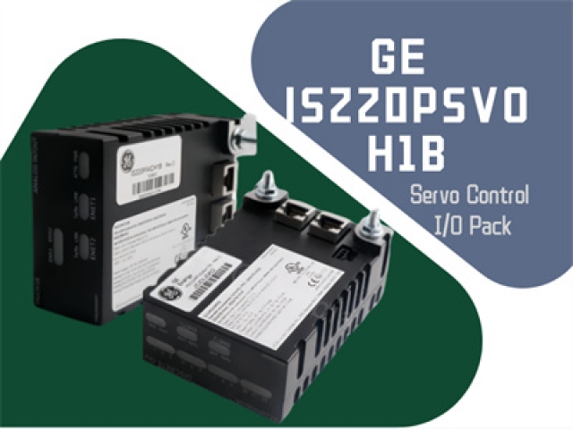 Understanding the GE Servo Control I/O Pack: IS220PSVOH1B