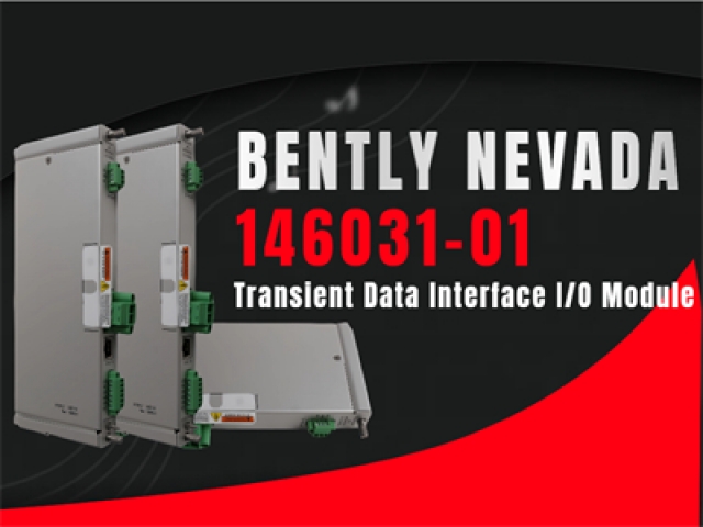 BENTLY NEVADA 146031-01 Transient Data Interface I/O Module: Features and Benefits