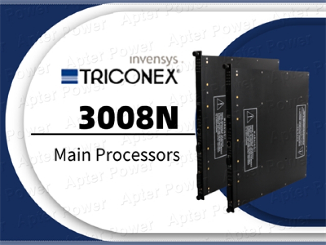 Unlocking Reliability and Performance with the TRICONEX 3008N Main Processor