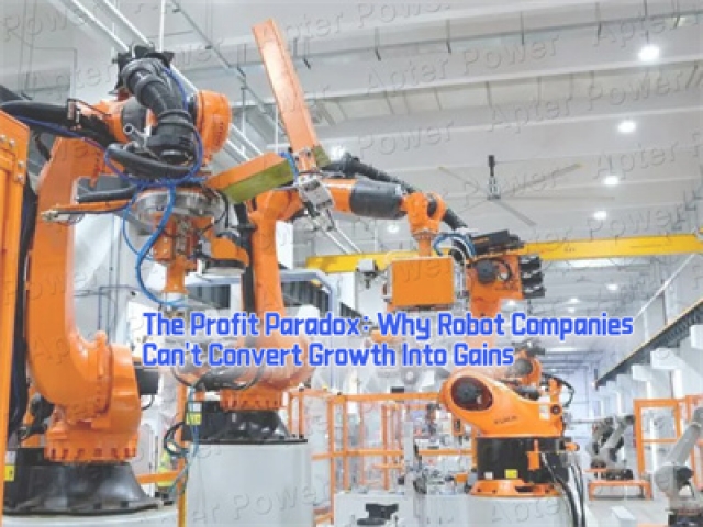 The Profit Paradox: Why Robot Companies Can't Convert Growth Into Gains
