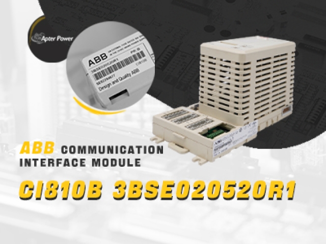 CI810B ABB Fieldbus Communication Interface: An In-Depth Analysis of Industrial Automation Core Components