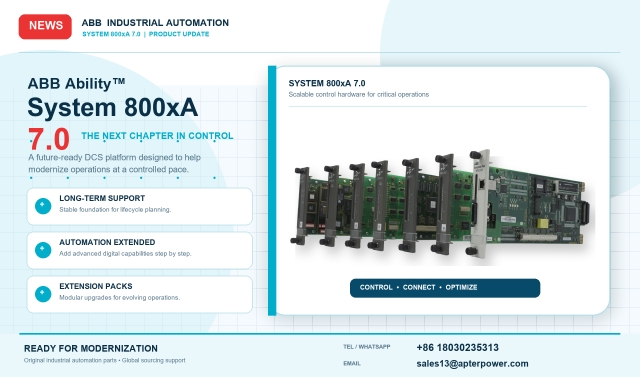ABB System 800xA 7.0 Upgrade Planning for AC 800M and S800 I O