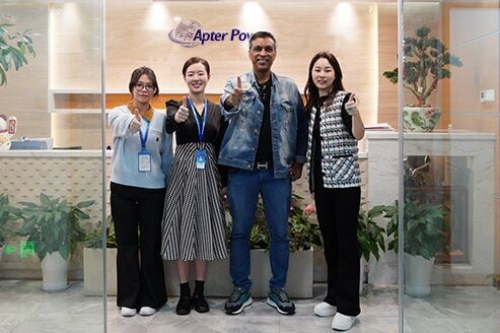 Saudi Arabia clients visit to discuss their 10-year cooperation plan with Apter Power