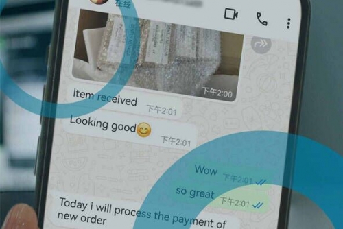 Customer received the goods and gave positive feedback