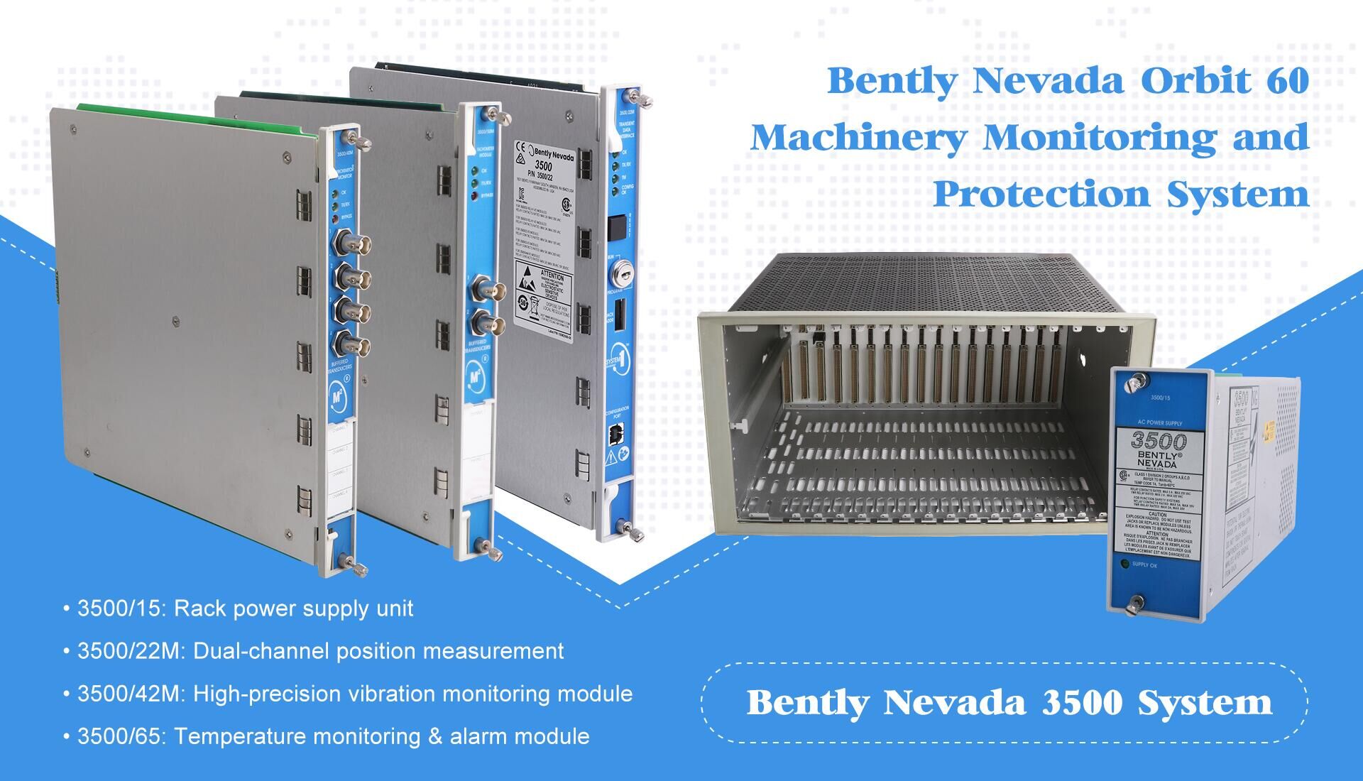 Bently Nevada Orbit 60 Machinery Monitoring and Protection System