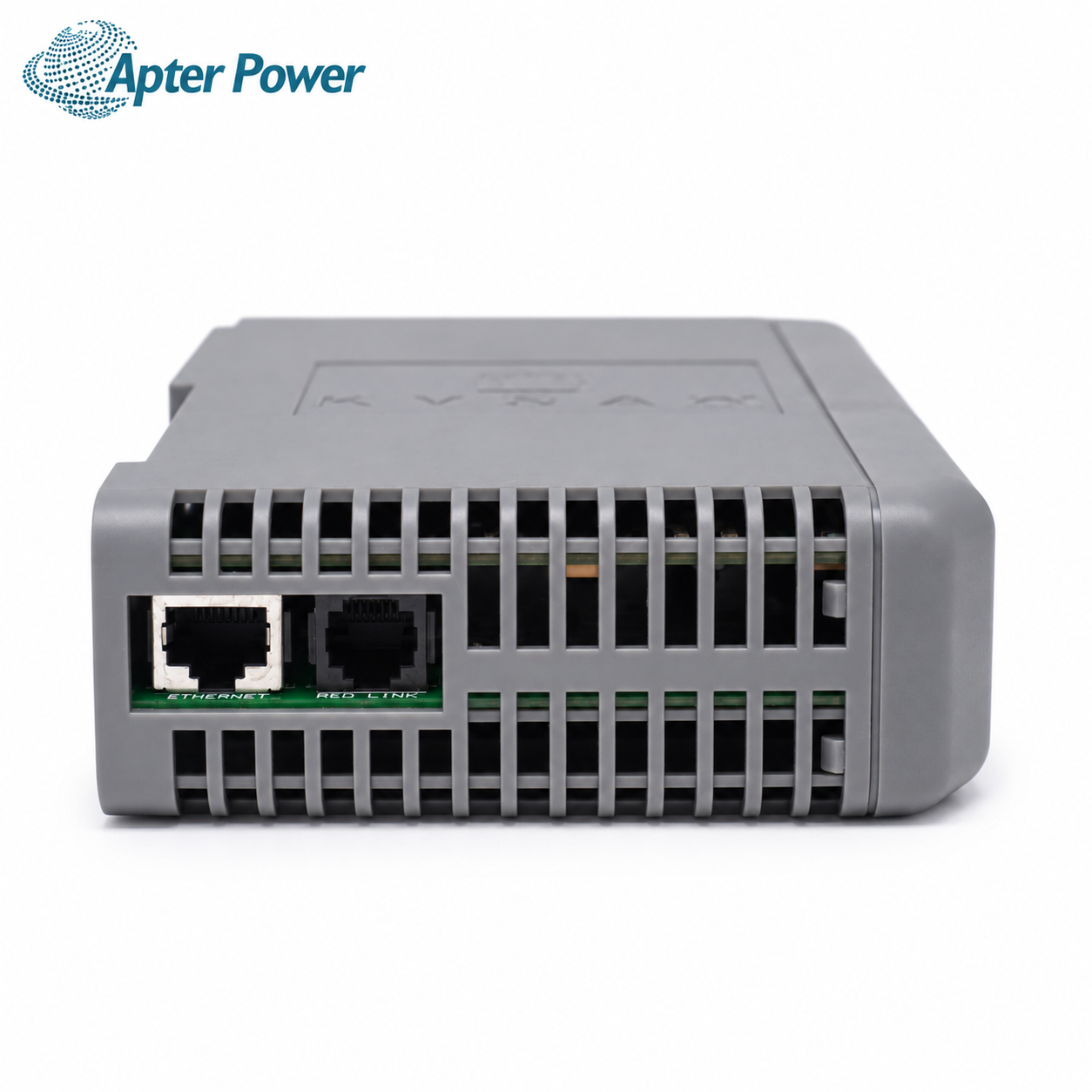 Emerson VIM-4201 communication interface photographed for Apter Power