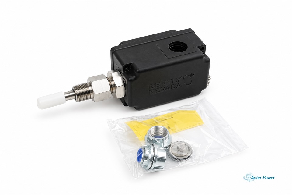 Bently Nevada 330800 PROXPAC assembly with Apter Power logo