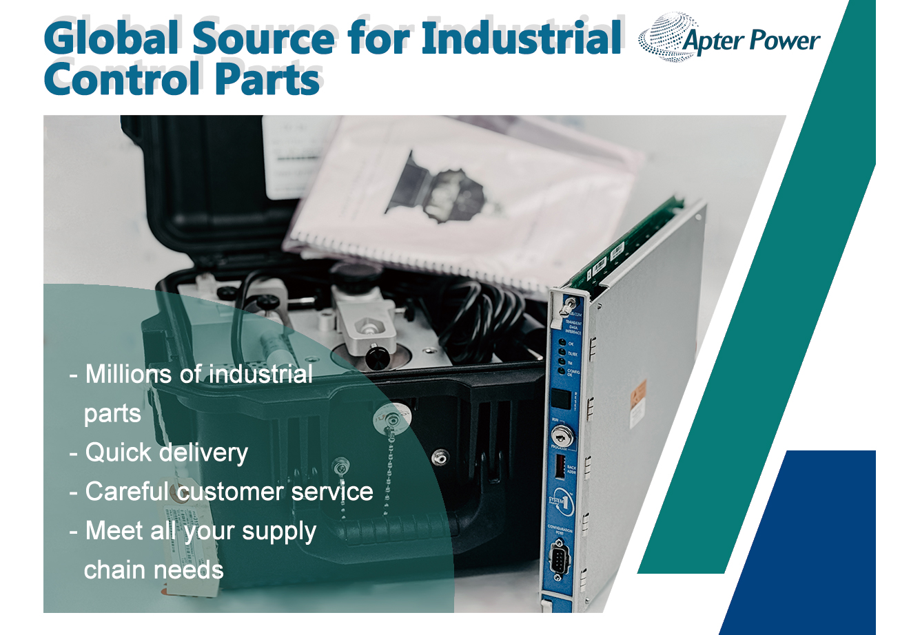 An open industrial control parts case showing electronic components and manuals