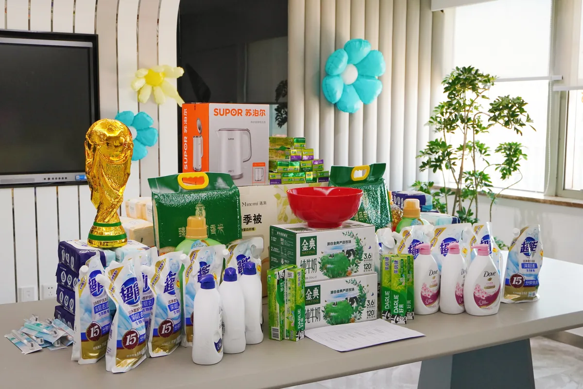 Prizes prepared for Apter Power's 2026 Mid-Autumn Bobing celebration