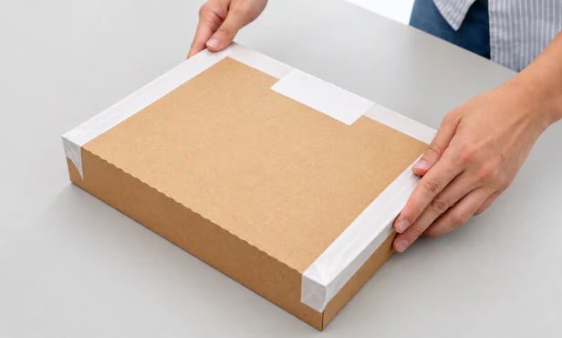 Checking the exterior of a closed carton