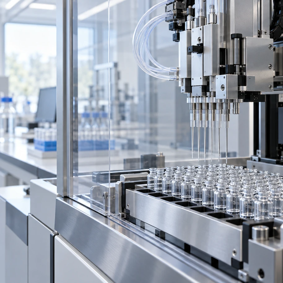 Illustrative laboratory automation and sample handling